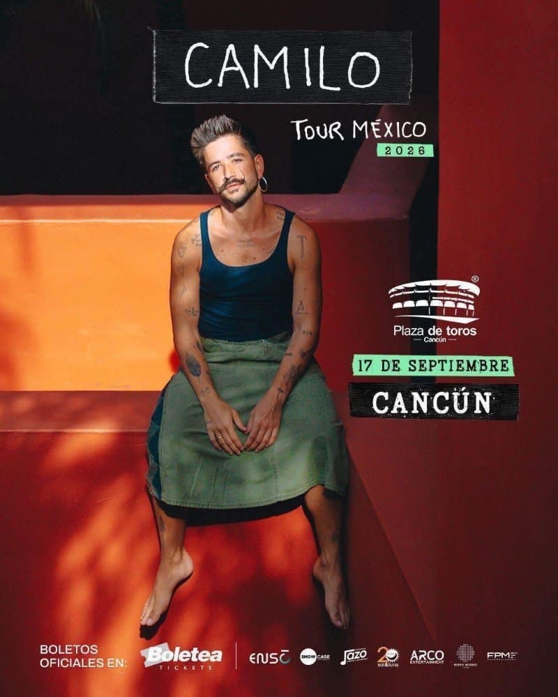 Camilo tour México 2026