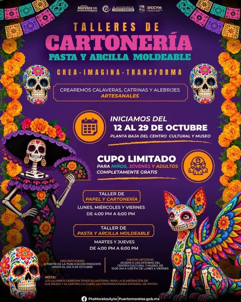 Taller de papel y cartonería